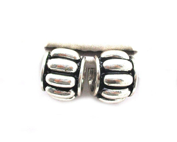 Snowing West - Western Small Oval Bubble Hoop Earrings