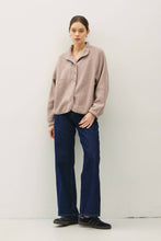 Load image into Gallery viewer, Person wearing a pink fleece jacket and blue jeans against a white background