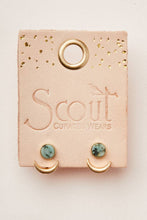 Load image into Gallery viewer, Earrings on a Scout Curated Wears card with a beige background