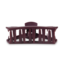 Load image into Gallery viewer, TELETIES - Open Hair Clip | Large | Burgundy Bliss