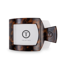 Load image into Gallery viewer, TELETIES - Square Flat Hair Clip | Large | Tortoise