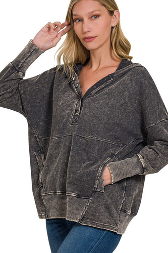 Moonlit Drift Mineral Wash Hoodie