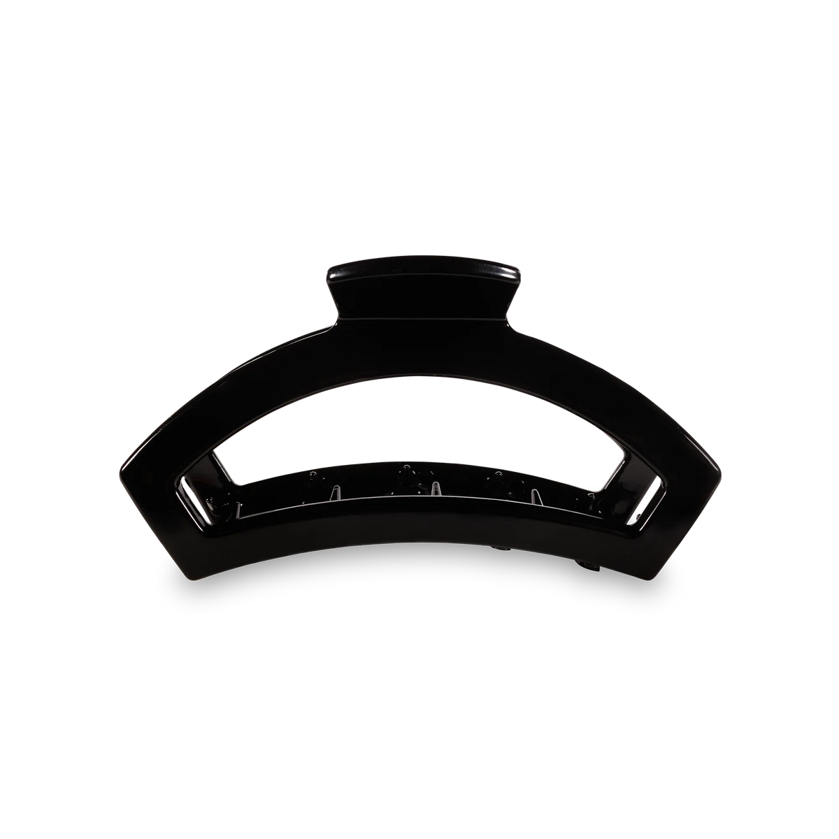 TELETIES - Open Jet Black Medium Hair Clip
