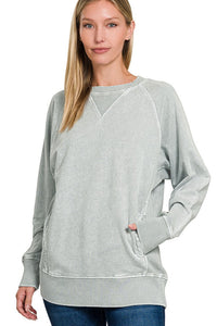Celeste Halo-Wash Pullover