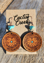 Load image into Gallery viewer, Emery Leather Earrings