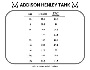 Addison Henley Tank Black