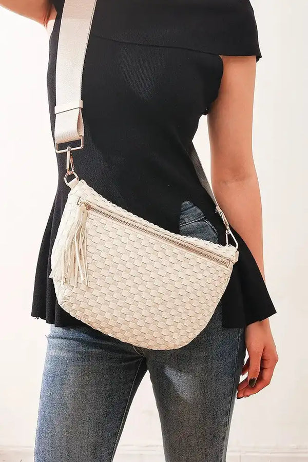 Sutton Woven Belt Bag
