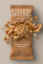 Load image into Gallery viewer, Starshoney Saffron peanut butter mousse bar packaging with a beige background