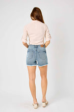 Load image into Gallery viewer, JUDY BLUE Button Fly Frayed Shorts