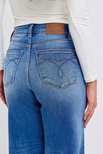 Load image into Gallery viewer, JUDY BLUE Retro Wide Leg Cuff Jean