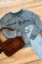 Load image into Gallery viewer, Saved By Grace Mineral Wash Sweatshirt