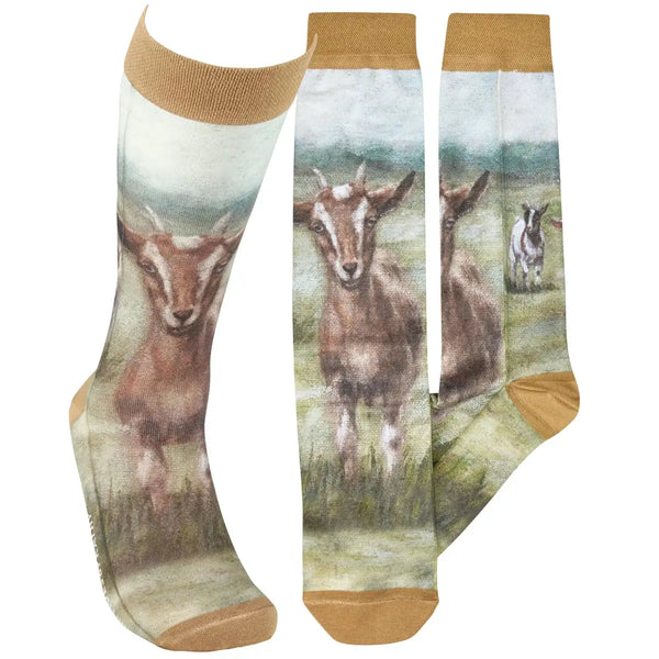 Primitives by Kathy - Goat Socks