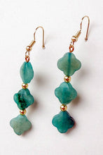 Load image into Gallery viewer, Dylan Designs - Turqouise Clover Earrings