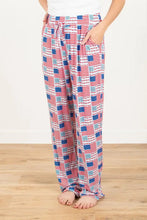 Load image into Gallery viewer, American Farm Company - Fruit Flag Adult Bamboo Pajama Pants