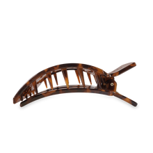 Load image into Gallery viewer, TELETIES - Square Flat Hair Clip | Large | Tortoise