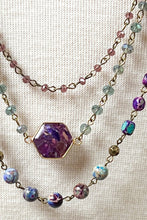 Load image into Gallery viewer, Janet Necklace Purple