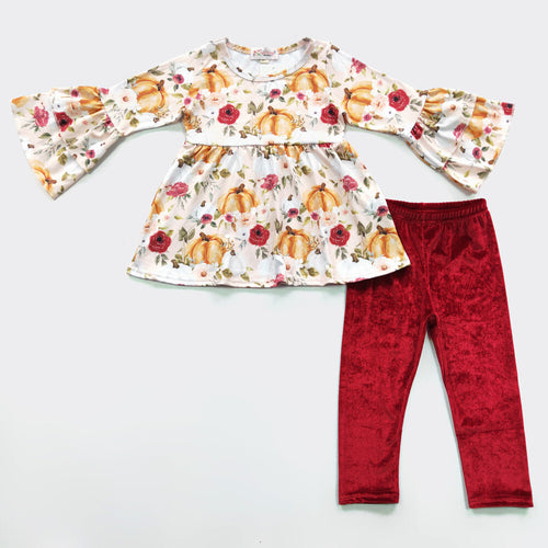 Ruby Pumpkin Girls Set