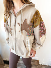 Load image into Gallery viewer, The Prairie Star Patch Hoodie Jacket