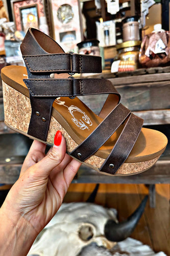 Very G Hariett Wedge Chocolate