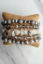 Load image into Gallery viewer, Dylan Designs - Firenza Bracelet Set: Ash