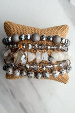 Load image into Gallery viewer, Dylan Designs - Firenza Bracelet Set: Ash