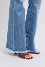 Load image into Gallery viewer, JUDY BLUE Bootcut Fray Hem Jean