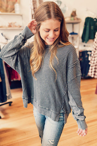 Backroad Breeze Pullover - ASH