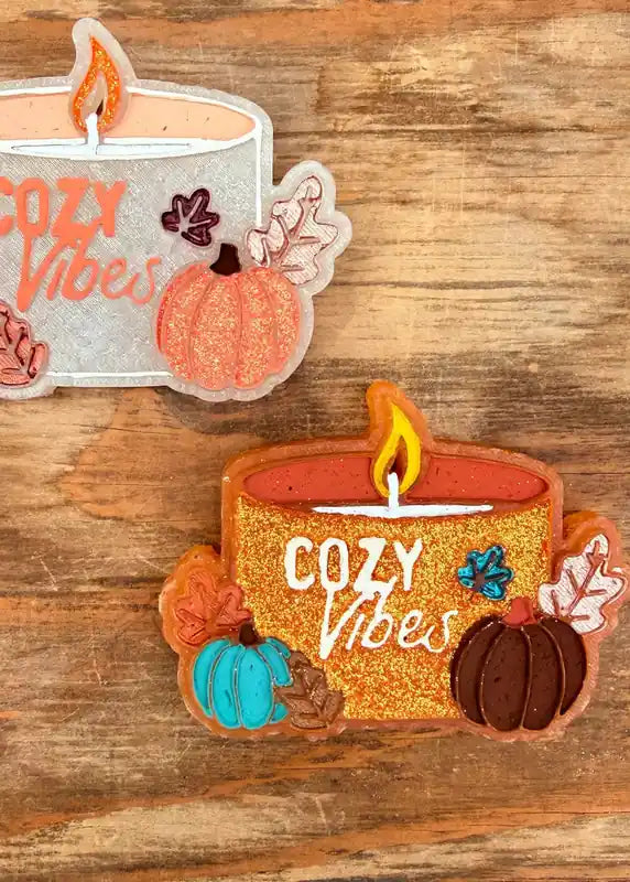 Fall Cozy Vibes Candle Car Freshie