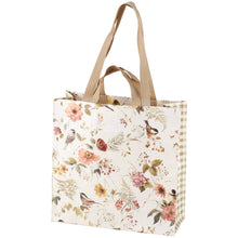 Load image into Gallery viewer, Primitives by Kathy - Chickadees Market Tote