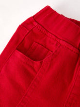 Load image into Gallery viewer, Close-up of red pants with a white background