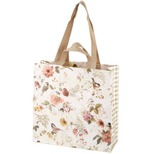 Load image into Gallery viewer, Primitives by Kathy - Chickadees Market Tote