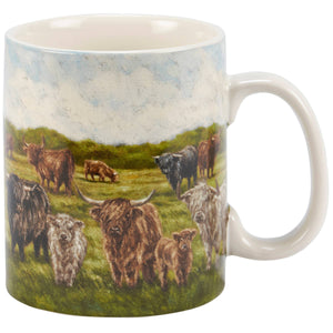 Primitives by Kathy - Highland Cows Mug