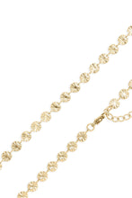 Load image into Gallery viewer, 18K Gold PVD Stainless Steel Sunburst Chain Necklace: Gold / 18+2"