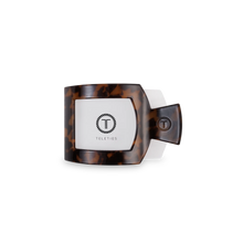 Load image into Gallery viewer, TELETIES - Square Flat Hair Clip | Small | Tortoise