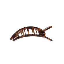 Load image into Gallery viewer, TELETIES - Square Flat Hair Clip | Med. | Tortoise