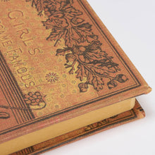 Load image into Gallery viewer, Vintage-style book with decorative cover and text on a white background