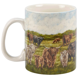 Primitives by Kathy - Highland Cows Mug