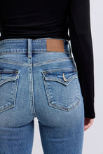 Load image into Gallery viewer, JUDY BLUE High Waist Two Button Flare With Button Flap Pockets