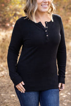 Load image into Gallery viewer, MICHELLE MAE Brielle Ribbed Henley