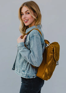 Callie Textured Backpack