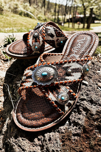 Very G Western Jungle Slip On Sandal