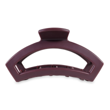 Load image into Gallery viewer, TELETIES - Open Hair Clip | Large | Burgundy Bliss