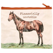 Load image into Gallery viewer, Primitives by Kathy - Financially Unstable Zipper Wallet