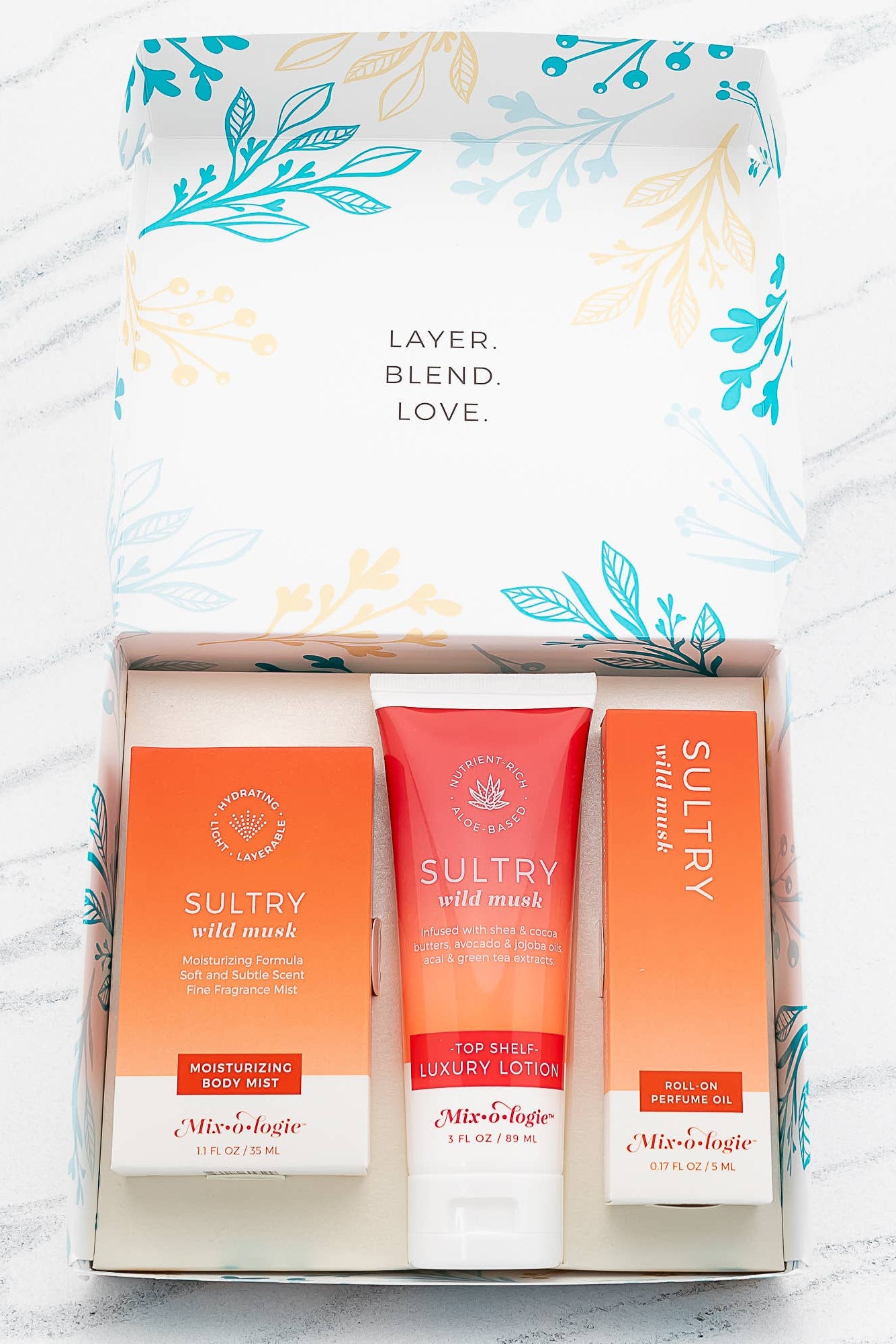 ス*ラ様  Originals × BEAUTY&YOUTH ADS Mixologie - Women's Gift Set Trio: Sultry (wild musk) – The