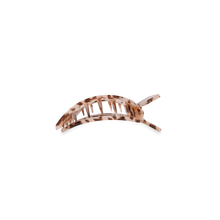 Load image into Gallery viewer, TELETIES - Square Flat Hair Clip | Small | Blonde Tortoise