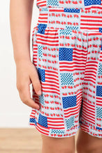 Load image into Gallery viewer, American Farm Company - Fruit Flag Toddler/Youth Bamboo Pajama Set