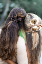 Load image into Gallery viewer, TELETIES - Square Flat Hair Clip | Med. | Tortoise