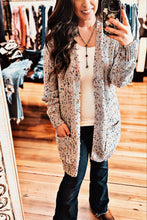 Load image into Gallery viewer, BLAKELEY Miley Dot Cardigan Heather Grey