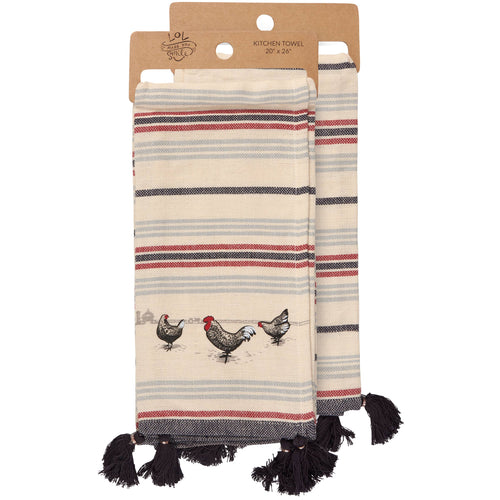 Primitives by Kathy - Chickens Kitchen Towel