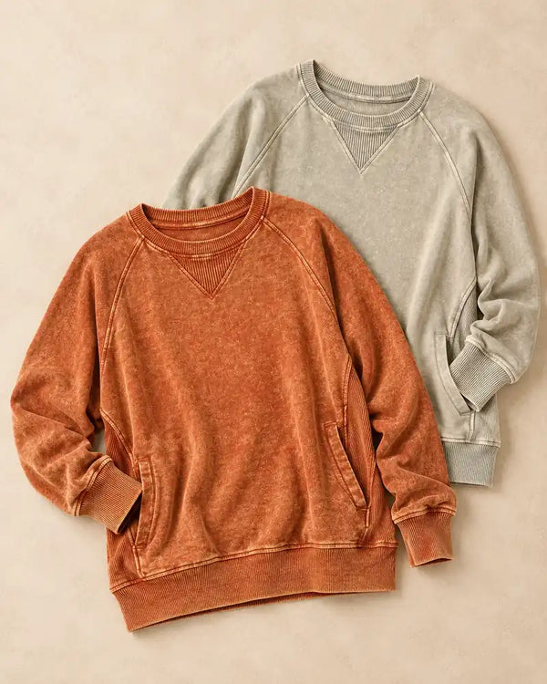 The Heritage Wash Pullover